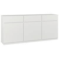 ŠIROKÁ KOMODA, bílá, 180/82,5/40 cm - bílá, Design, kompozitní dřevo (180/82,5/40cm) - MID.YOU
