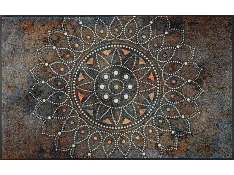 DVEŘNÍ ROHOŽKA, 75/120 cm, hnědá - hnědá, Konvenční, textil/plast (75/120cm) - Esposa