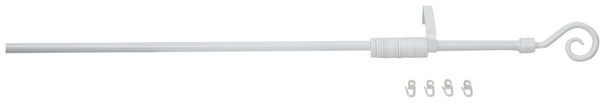 GARNÝŽ S PŘÍSLUŠENSTVÍM  130-240 cm - bílá, Konvenční, kov (130-240cm) - Ondega