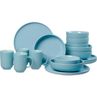 KOMBISERVICE JASPER 16-teilig  - Blaugrau, KONVENTIONELL, Keramik (41/39/34cm) - Ritzenhoff Breker