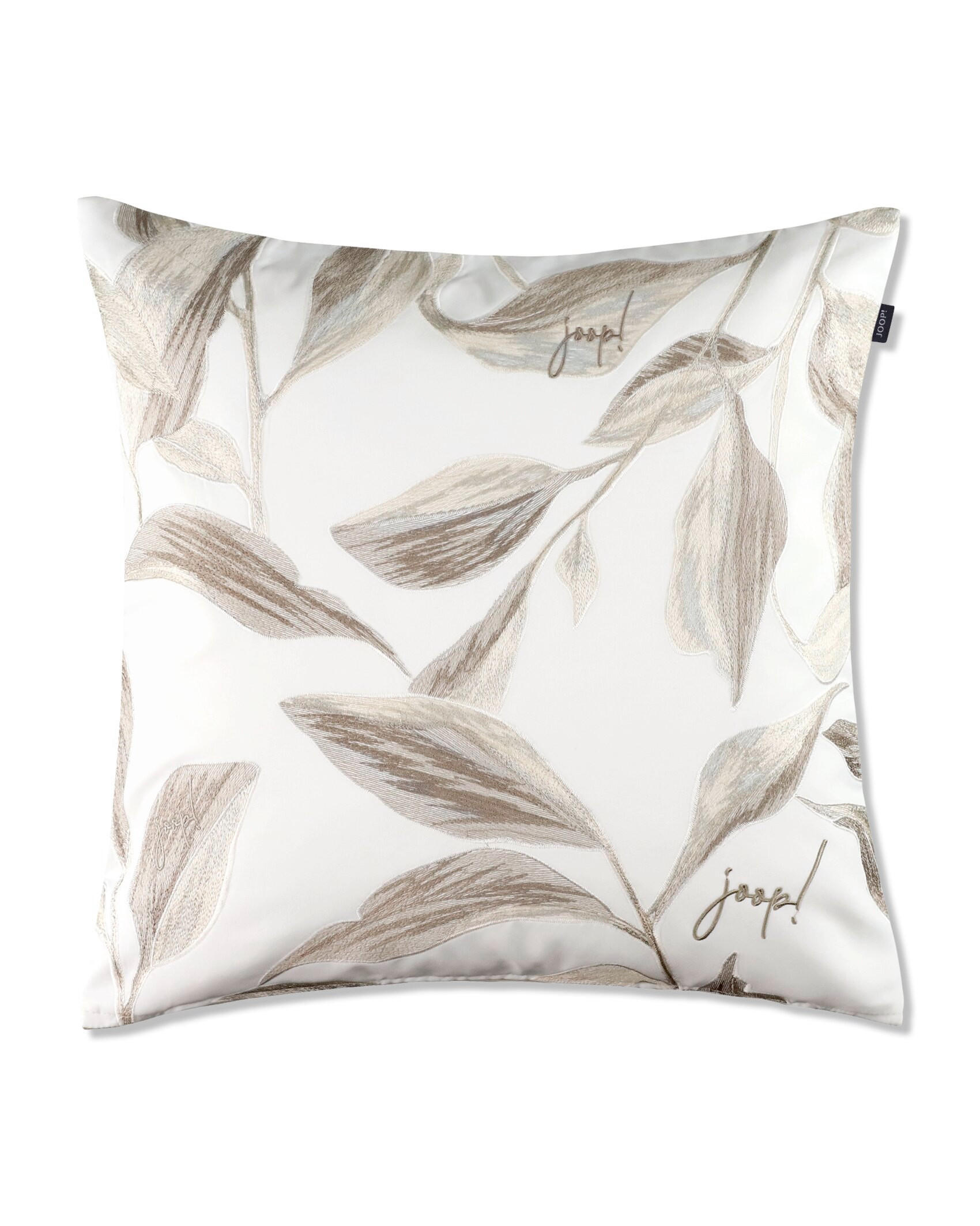 KISSENHÜLLE J!Flora 50/50 cm  - Creme/Naturfarben, Basics, Textil (50/50cm) - Joop!