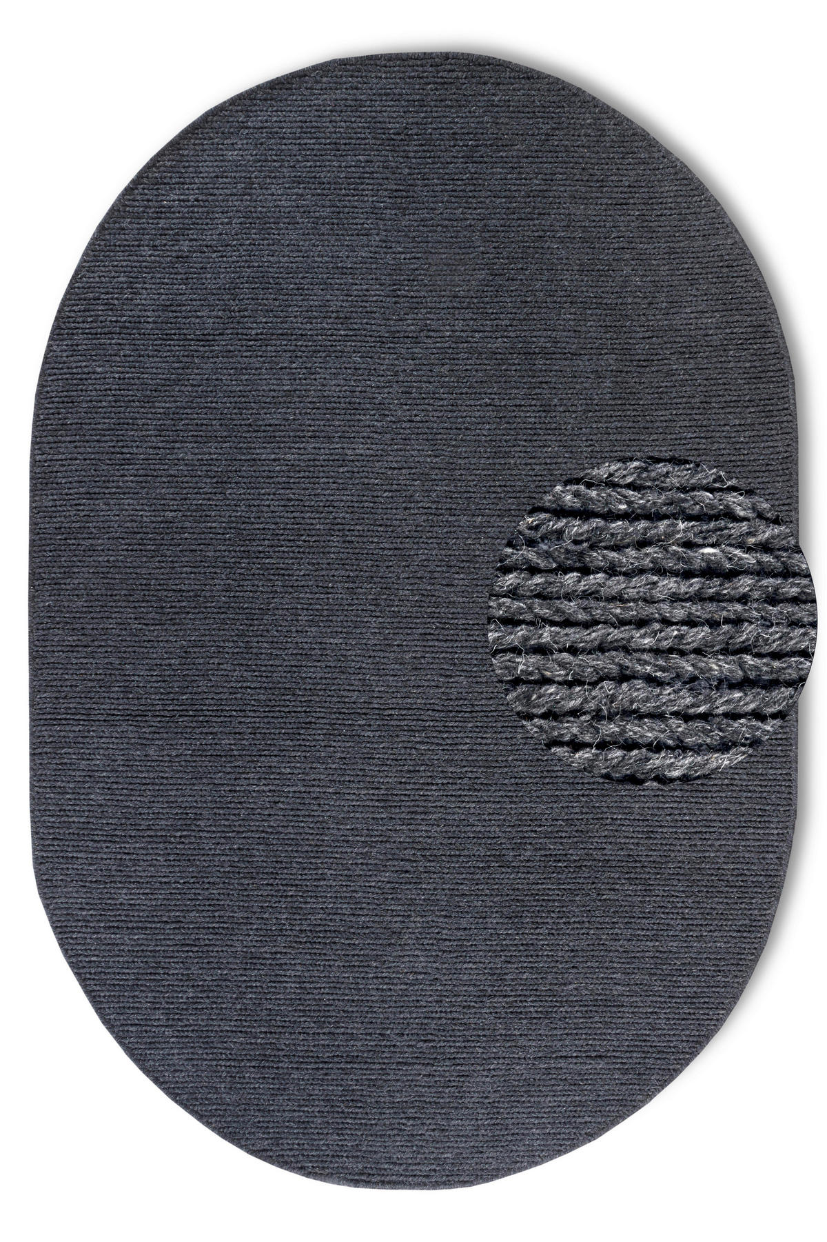 HANDWEBTEPPICH 160/230 cm Kollektion 1748 Anthrazit, Grau  - Anthrazit/Grau, Basics, Textil (160/230cm) - Villeroy & Boch
