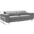 DREISITZER-SOFA in Leder Hellbraun - Chromfarben/Hellbraun, Design, Leder (238 74 113cm) - Joop! DREISITZER-SOFA in Leder Hellbraun - Chromfarben/Hellbraun, Design, Leder (238 74 113cm) - Joop!