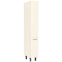 APOTHEKERSCHRANK 30/216,6/58 cm  in Magnolie  - Edelstahlfarben/Magnolie, MODERN, Holzwerkstoff/Metall (30/216,6/58cm) - Nobilia