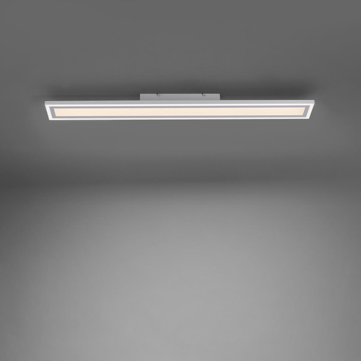 LED-DECKENLEUCHTE Edging 100/11,8/6 cm   - Weiß, Basics, Kunststoff/Metall (100/11,8/6cm)