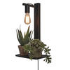 WANDLEUCHTE GOOD&MOJO  30/18/52 cm   - Schwarz, Trend (30/18/52cm) - Good & Mojo