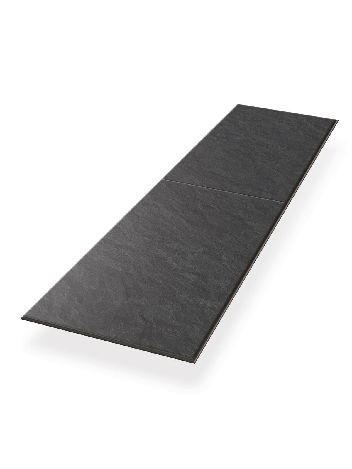 DESIGNBODEN Scivaro Schiefer EGGER Aquadura+  per  m² - Schieferfarben/Dunkelgrau, KONVENTIONELL, Holzwerkstoff (129.2/32.7/0.75cm) - Egger Holzwerkstoffe