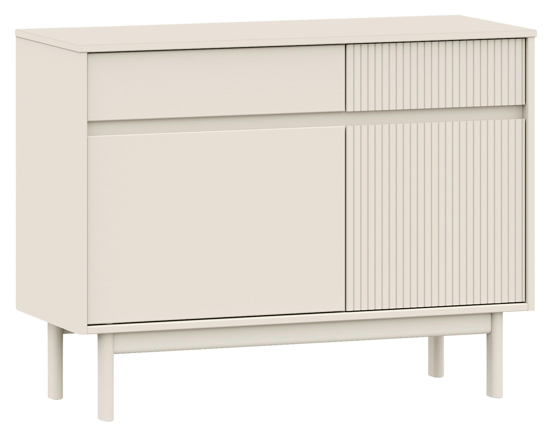 SIDEBOARD Cava  in 102/78/42 cm  - Kaschmir, Design, Holz (102/78/42cm) - Livetastic