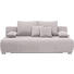 SCHLAFSOFA in Textil Hellgrau - Chromfarben/Hellgrau, Design, Kunststoff/Textil (212/72-90/108cm) - Hom`in SCHLAFSOFA in Textil Hellgrau - Chromfarben/Hellgrau, Design, Kunststoff/Textil (212/72-90/108cm) - Hom`in