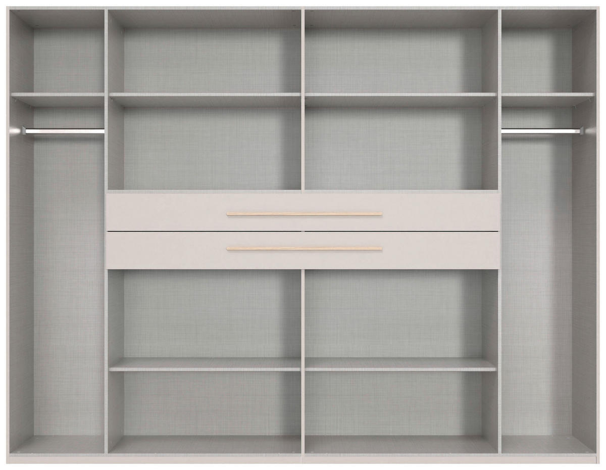 ORMAR ZA ODJEĆU sahara, hrast Artisan   - sahara/hrast Artisan, Moderno, drvni materijal (270/208/65cm) - Carryhome