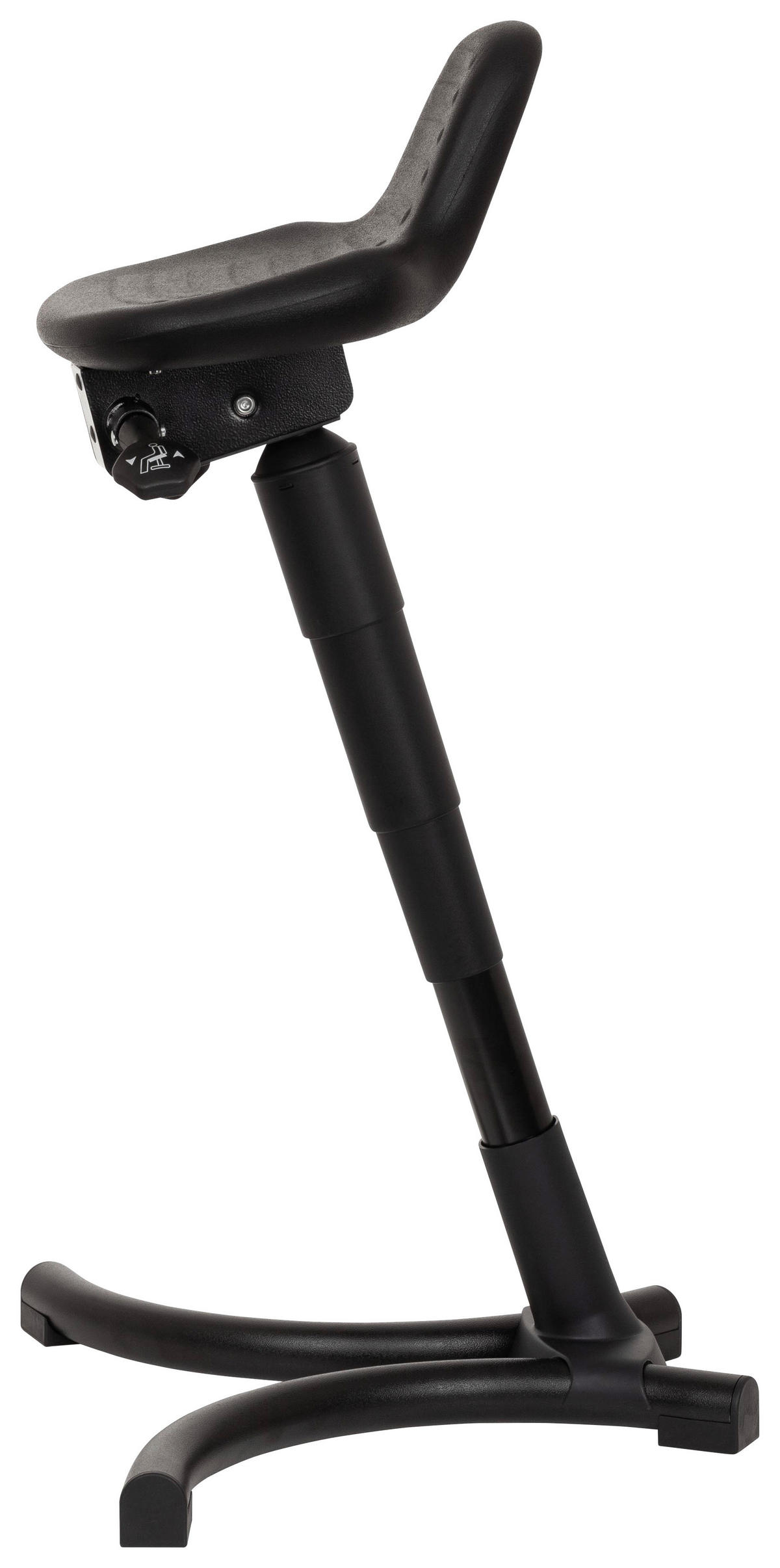 STÅSTÖD  svart  - svart, Basics, metall/plast (56/75-92/47cm) - MID.YOU
