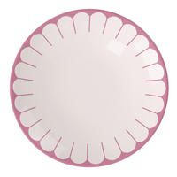 FRÜHSTÜCKSTELLER Weiß, Magenta Fleur Cassis  - Magenta/Weiß, MODERN, Keramik (21/2,5cm) - Villeroy & Boch