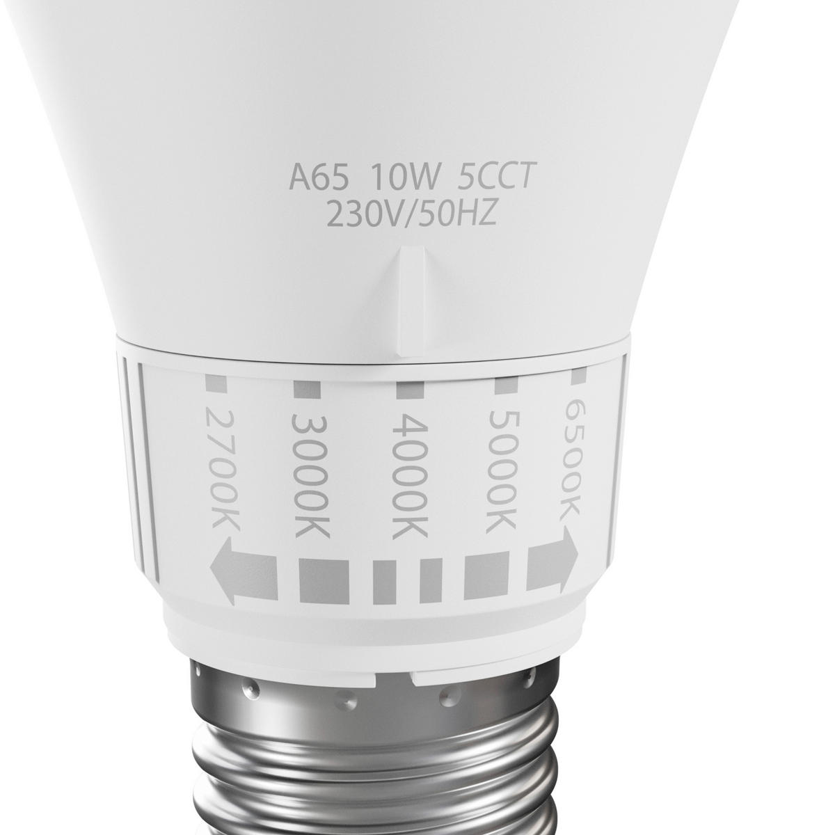 LED-SIJALKA   //// - bela, Basics, umetna masa (6,5/12,4cm)