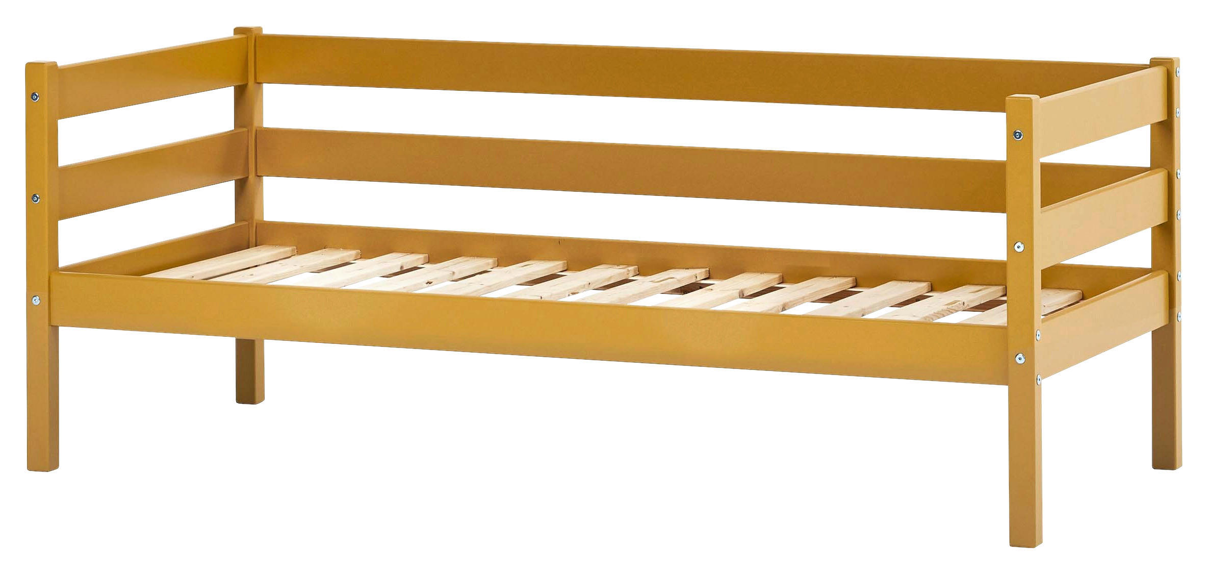 KINDER-/JUNIORBETT - Gelb, MODERN, Holz (70/160cm) - MID.YOU