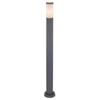 UTOMHUSLAMPA - opal/antracit, Basics, metall/plast (12,7/110cm) - Globo