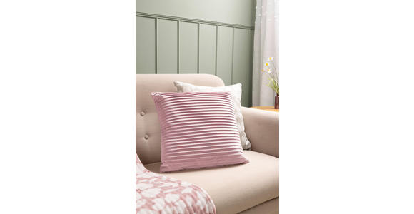 ZIERKISSEN  45/45 cm   - Rosa, Design, Textil (45/45cm) - Esposa