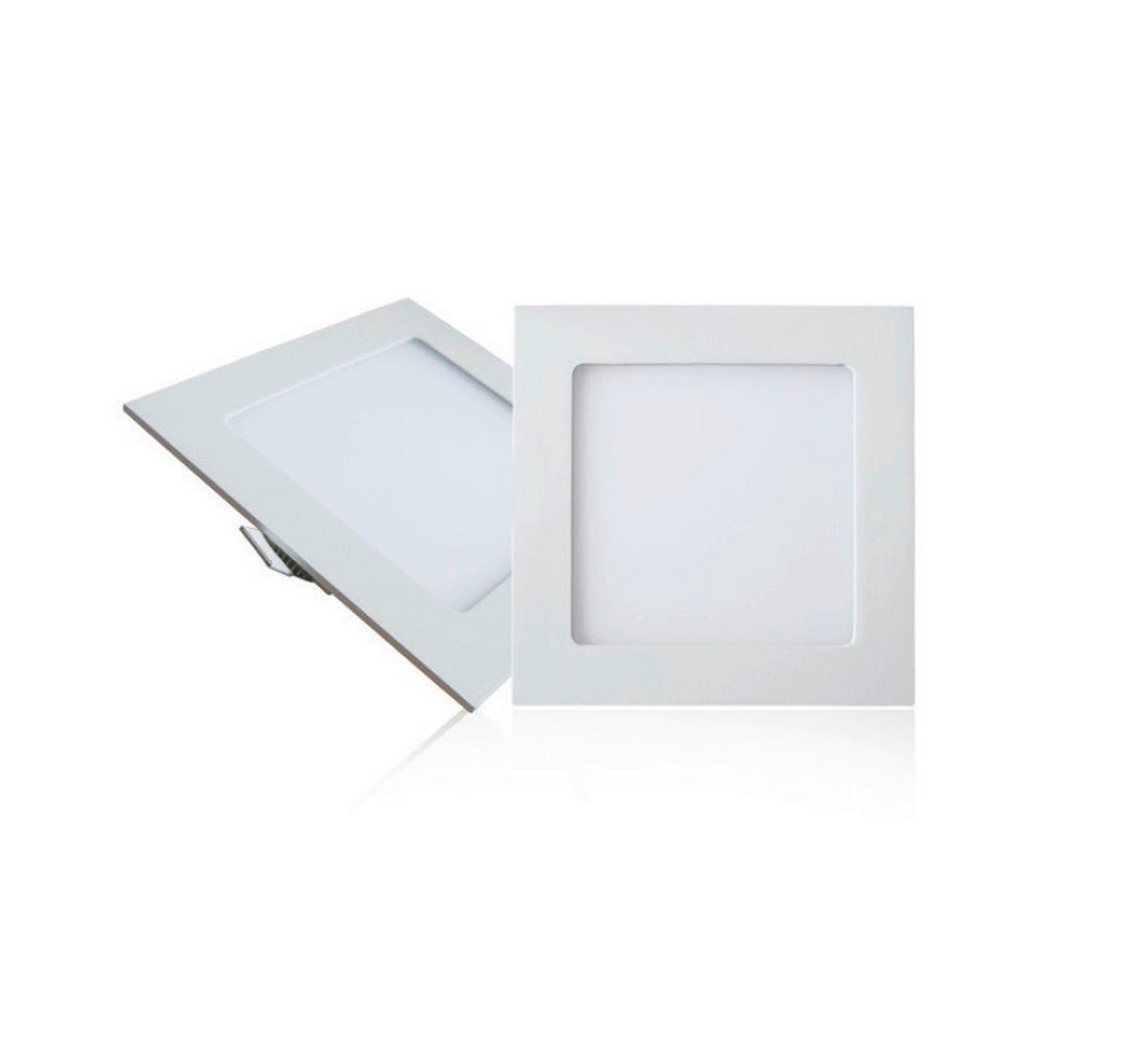 LED PANEL - bela, Osnovno, metal/plastika (15/15cm)