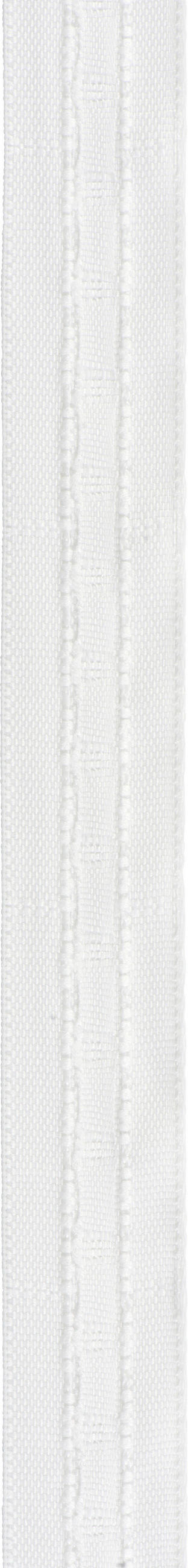 KRÄUSELBAND  - Weiß, Basics, Textil (2,3cm)