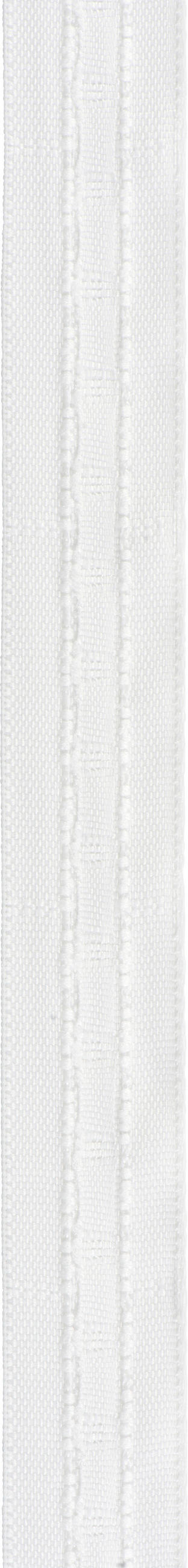 KRÄUSELBAND  - Weiß, Basics, Textil (2,3cm)