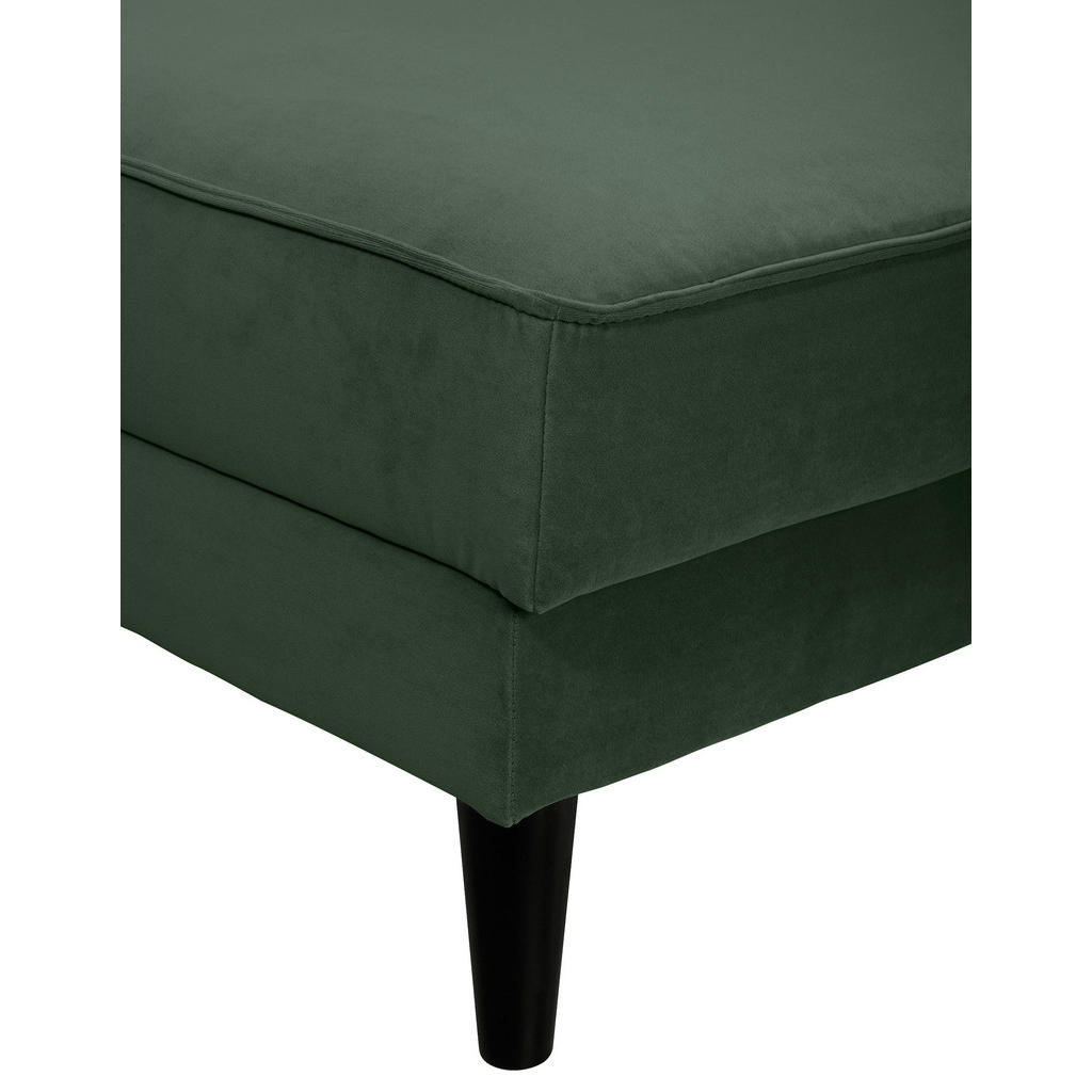 Thumbnail - Trendmanufaktur Ecksofa Lumber Jack, Dunkelgrün, Textil, Wenge, 5-Sitzer, Ottomane links, L-Form, 308x167 cm, Made in EU...