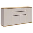SIDEBOARD  184/93/42 cm 2 Schublade(n)  - Kaschmir/Eichefarben, Design, Holzwerkstoff (184/93/42cm) - Xora