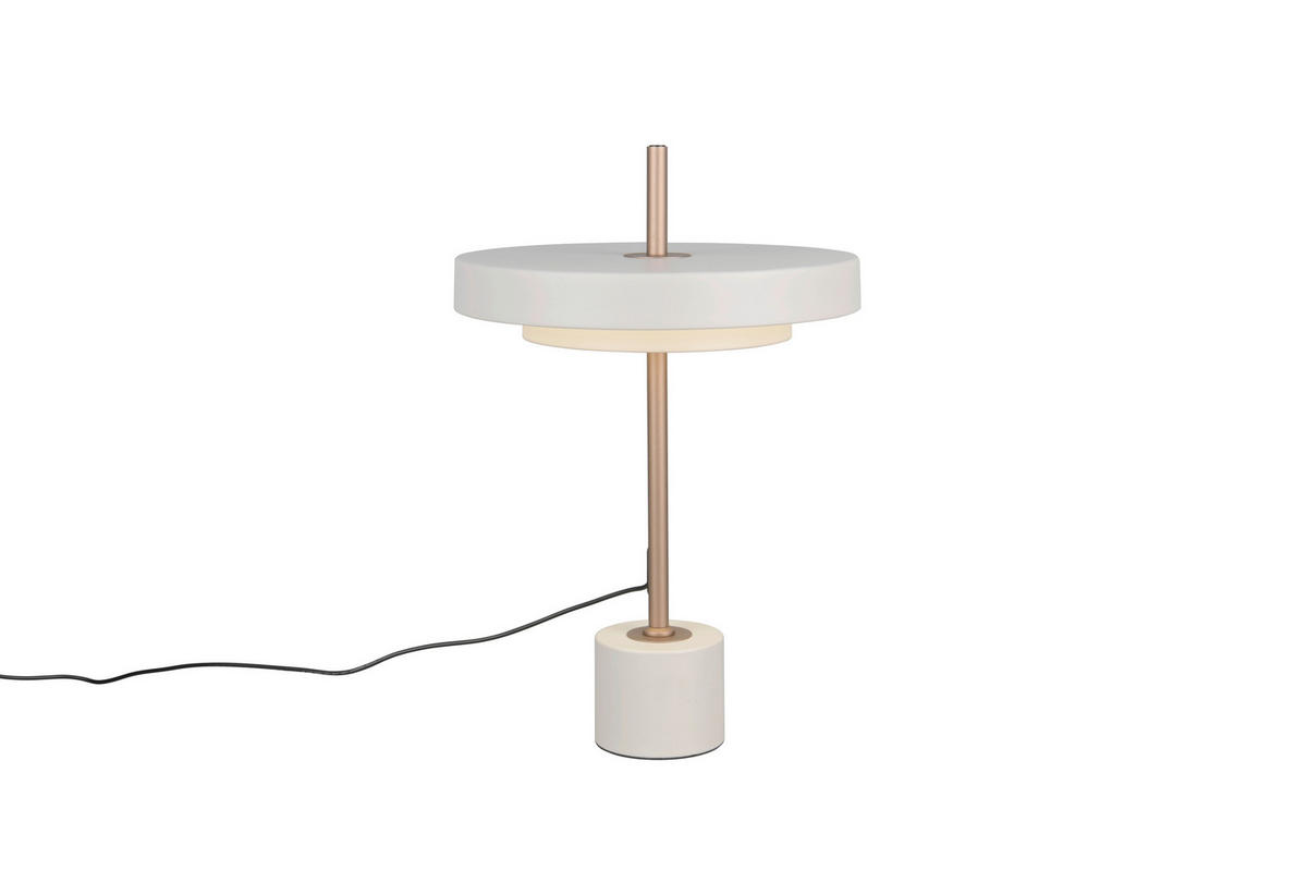 LED ASZTALI LÁMPA - barna/szürke, Basics, fém (30/45,5cm)