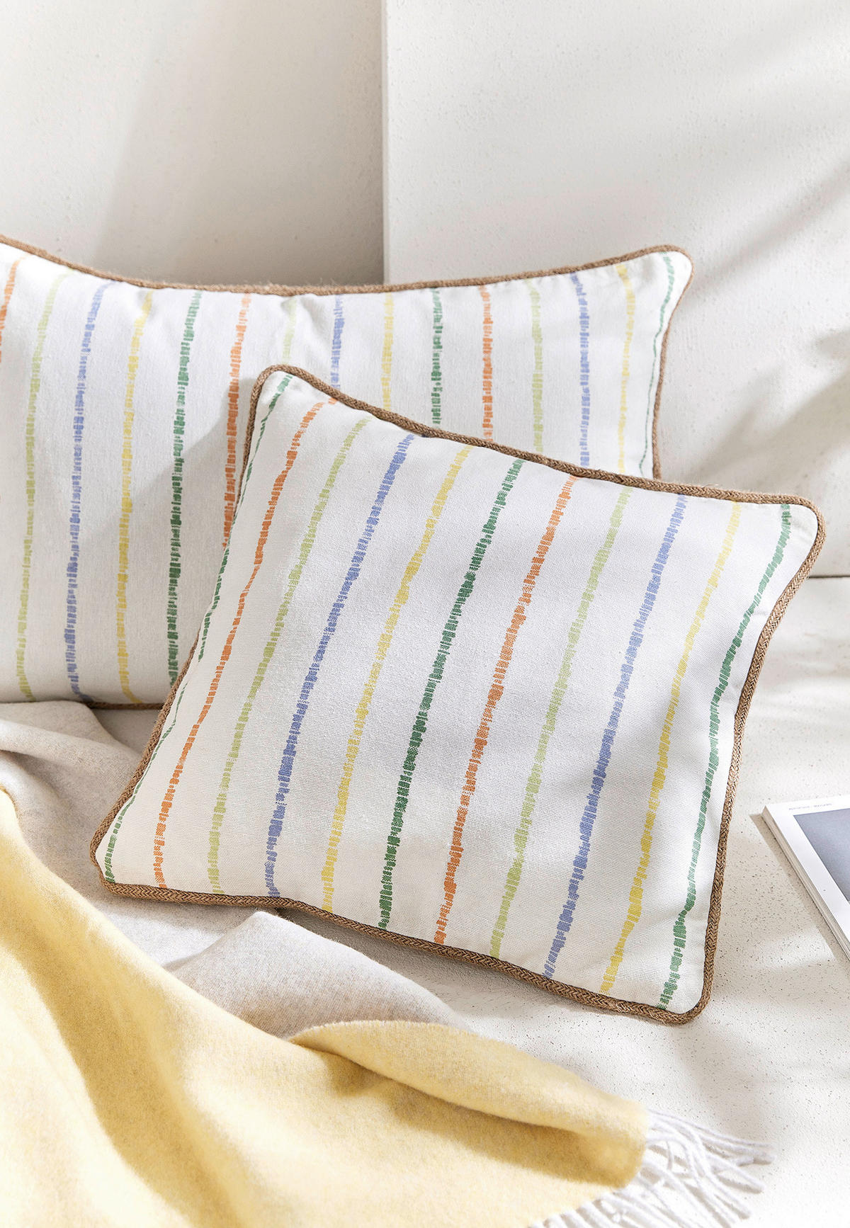 ZIERKISSEN KARIAMA 40/40 cm  - Multicolor, Basics, Textil (40/40cm) - FYNCH-HATTON