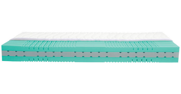 KALTSCHAUMMATRATZE 80/200 cm Höhe ca. 21 cm  - Weiß, Basics, Textil (80/200cm) - Novel