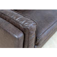 ECKSOFA in Lederlook Grün  160/295 cm  - Schwarz/Grün, Design, Textil/Metall (160/295cm) - Hom`in