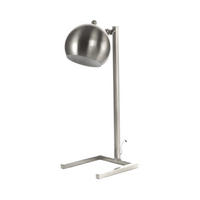 TISCHLEUCHTE - Silberfarben, Trend, Metall (19/50/19cm) - Kayoom
