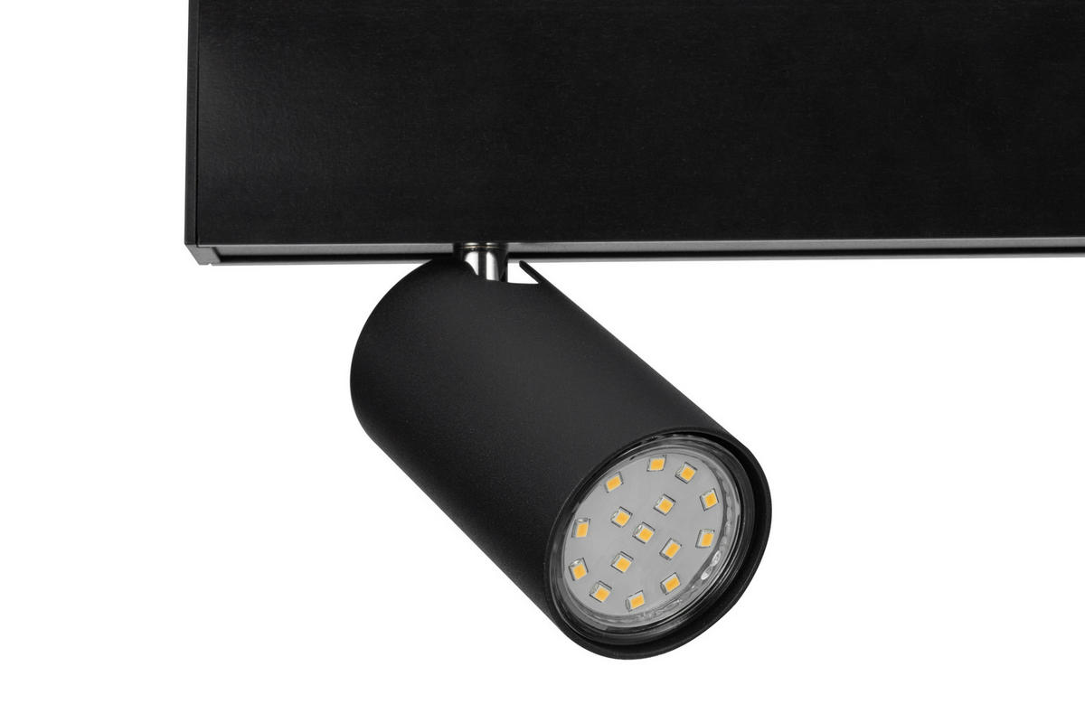 LED-STRAHLER Denebola 70/6/18 cm   - Schwarz, Design, Kunststoff/Metall (70/6/18cm) - Novel