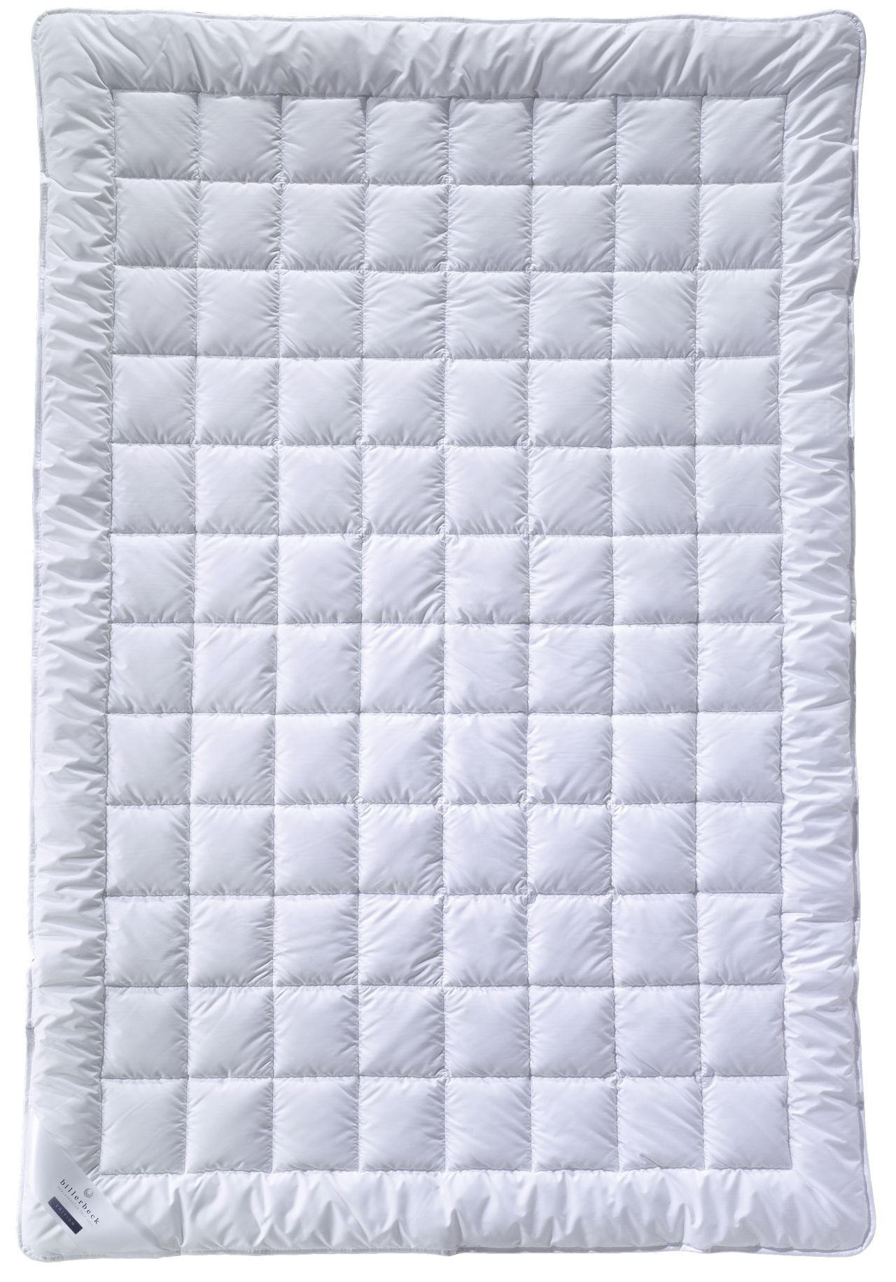 Billerbeck Ganzjahresdecke Washstar Uno Weiß 155x220 cm