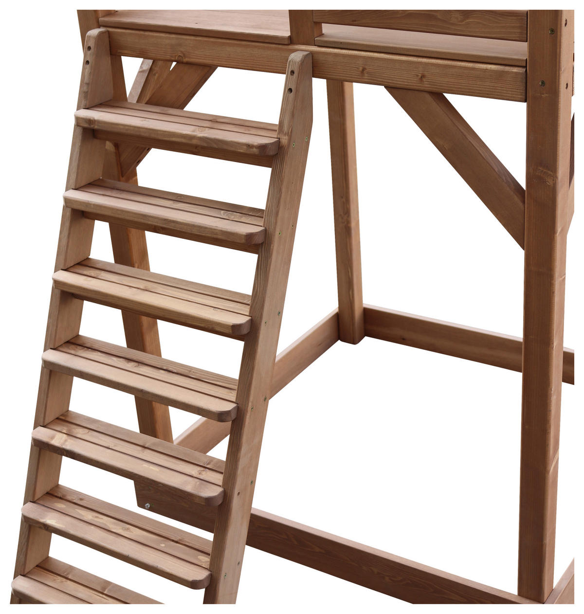 SPIELTURM 356,6/241,9/349 cm  - Braun/Grau, KONVENTIONELL, Holz/Kunststoff (356,6/241,9/349cm) - Ambia Garden