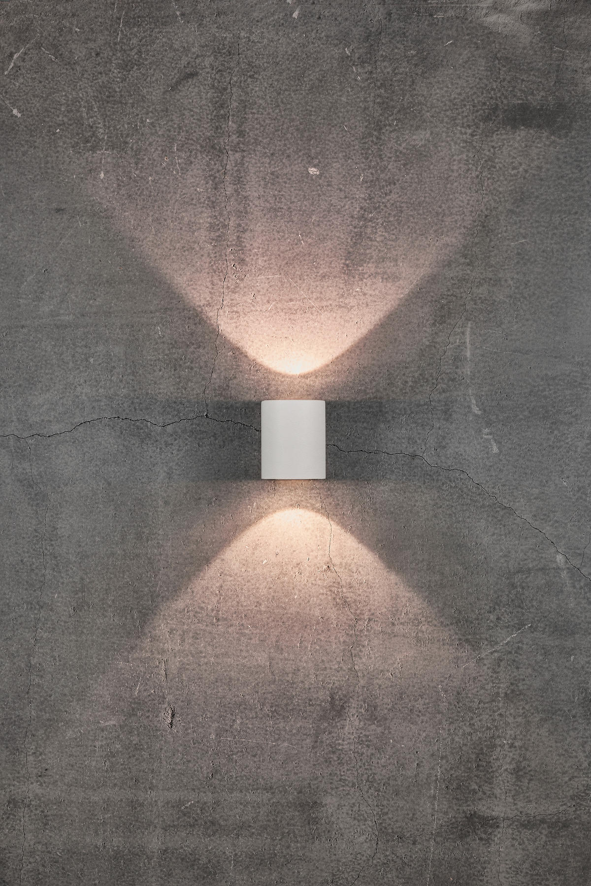 LED-AUßENLEUCHTE Canto   - Weiß, Design, Metall (10,4/8,7/10cm) - Nordlux