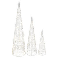 LED-DEKORATIONSLAMPA 13/17/21/40/60/80 cm   - klar/silver, Basics, plast (13/17/21/40/60/80cm) - Globo