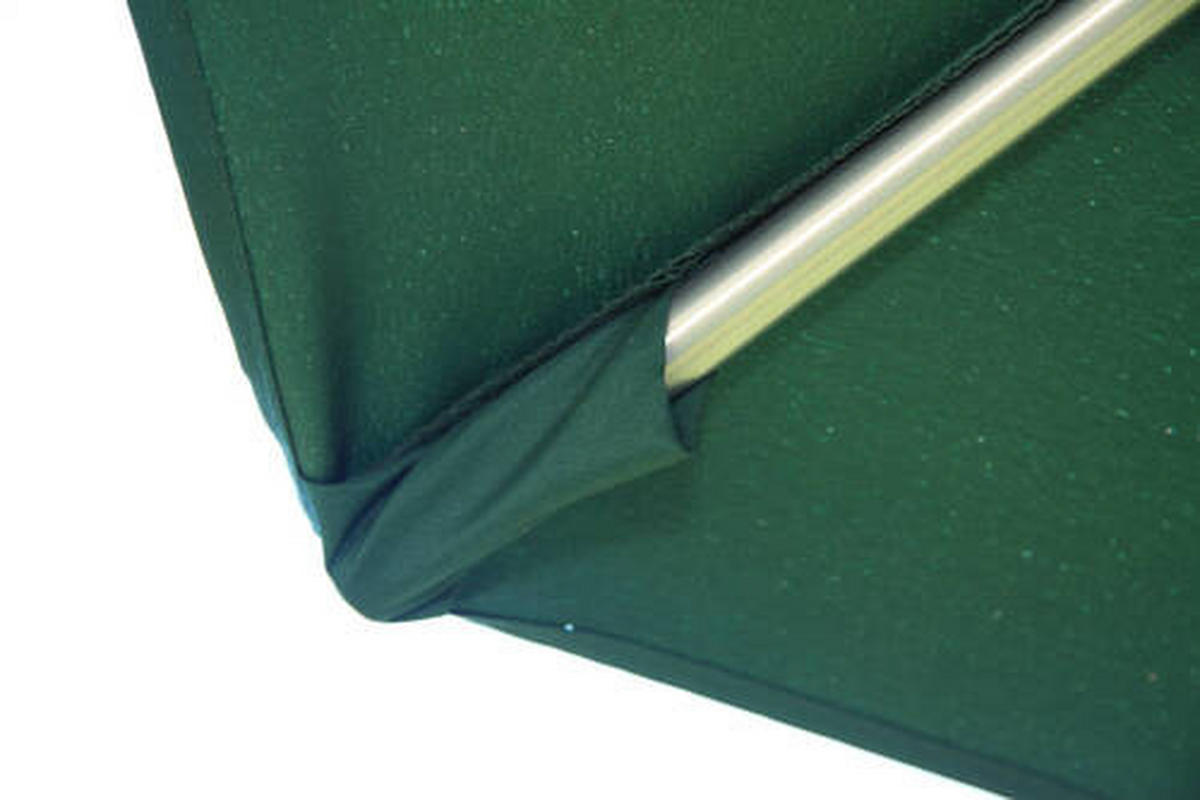 SONNENSCHIRM 270 cm   - Platinfarben/Anthrazit, Basics, Textil/Metall (270cm) - Gardenson