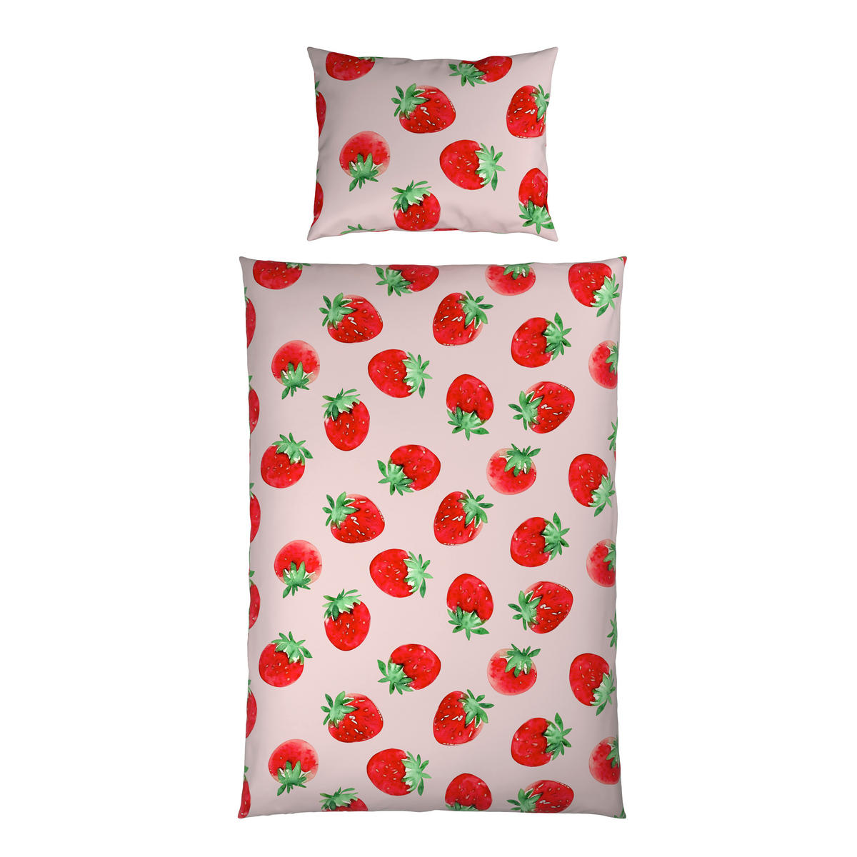 BETTWÄSCHE Satin 140/200 cm  - Rosa, Trend, Textil (140/200cm) - Esposa