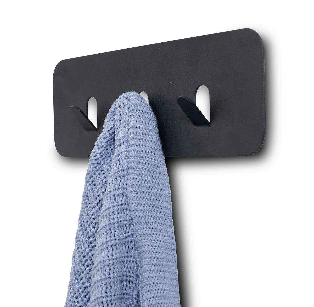 HAKENLEISTE  in Anthrazit  - Anthrazit, Design, Metall (30/10/3cm) - Xora
