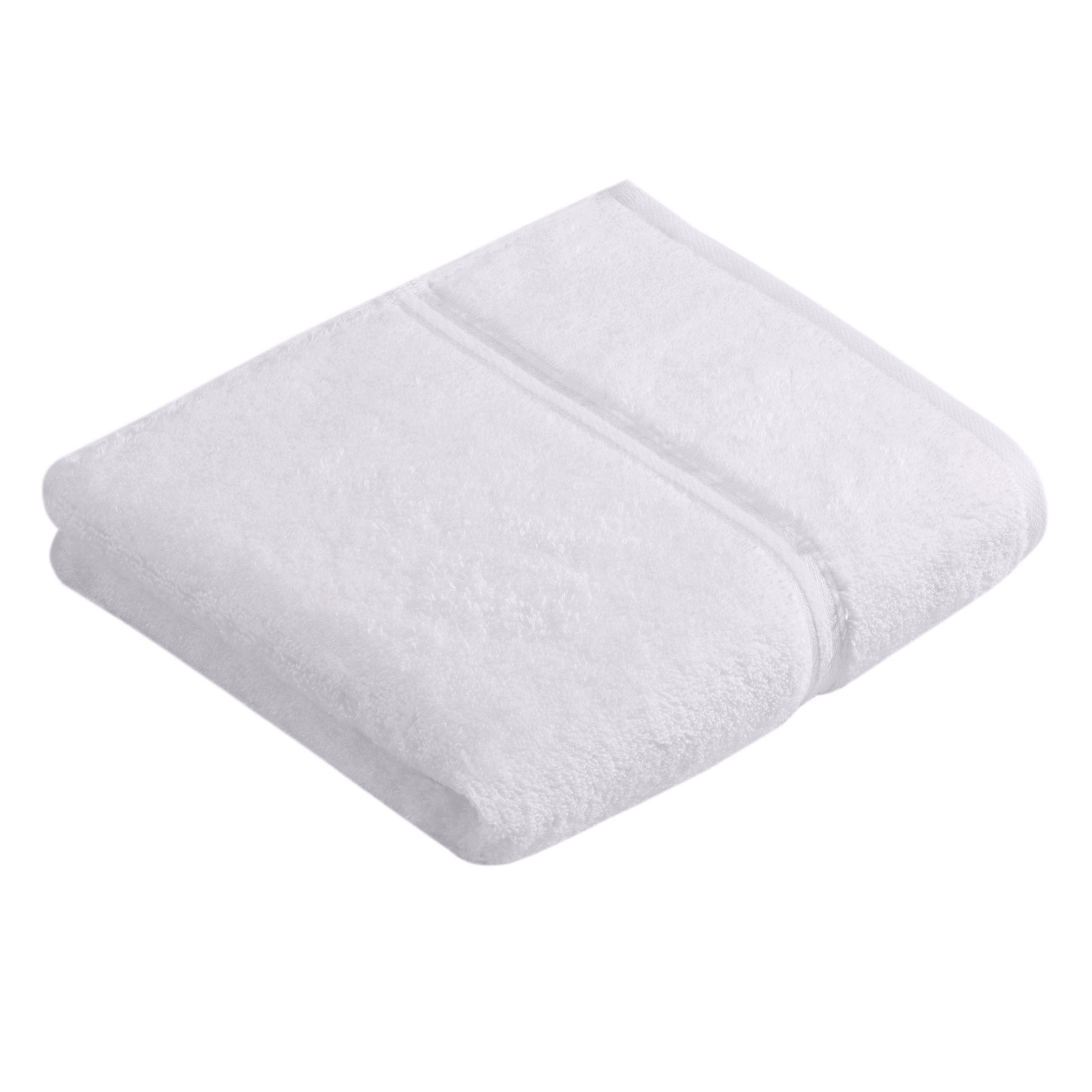 HANDTUCH Belief Weiss  - Weiss, Basics, Textil (100/50cm) - Vossen