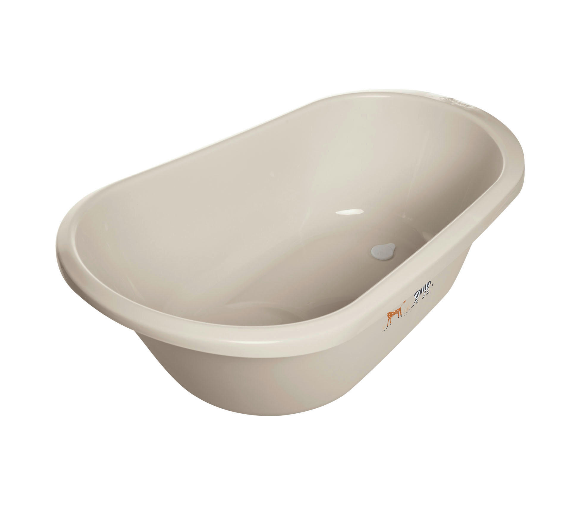 Thumbnail - Bebe Jou Babybadewanne Breeze Green, Taupe, Kunststoff, 41.5x30.8x79.5 cm, Pflegen, Baden, Babybadewannen