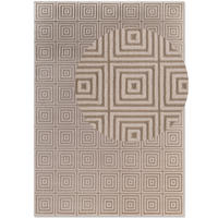 TEPPICH 200/280 cm Perles Creme, Weiß  - Creme/Weiß, Basics, Kunststoff (200/280cm) - Elle Decoration