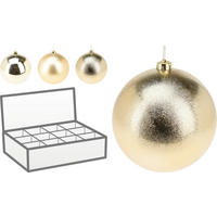 FÜGGŐDÍSZ - aranyszínű, Basics, műanyag (18cm)