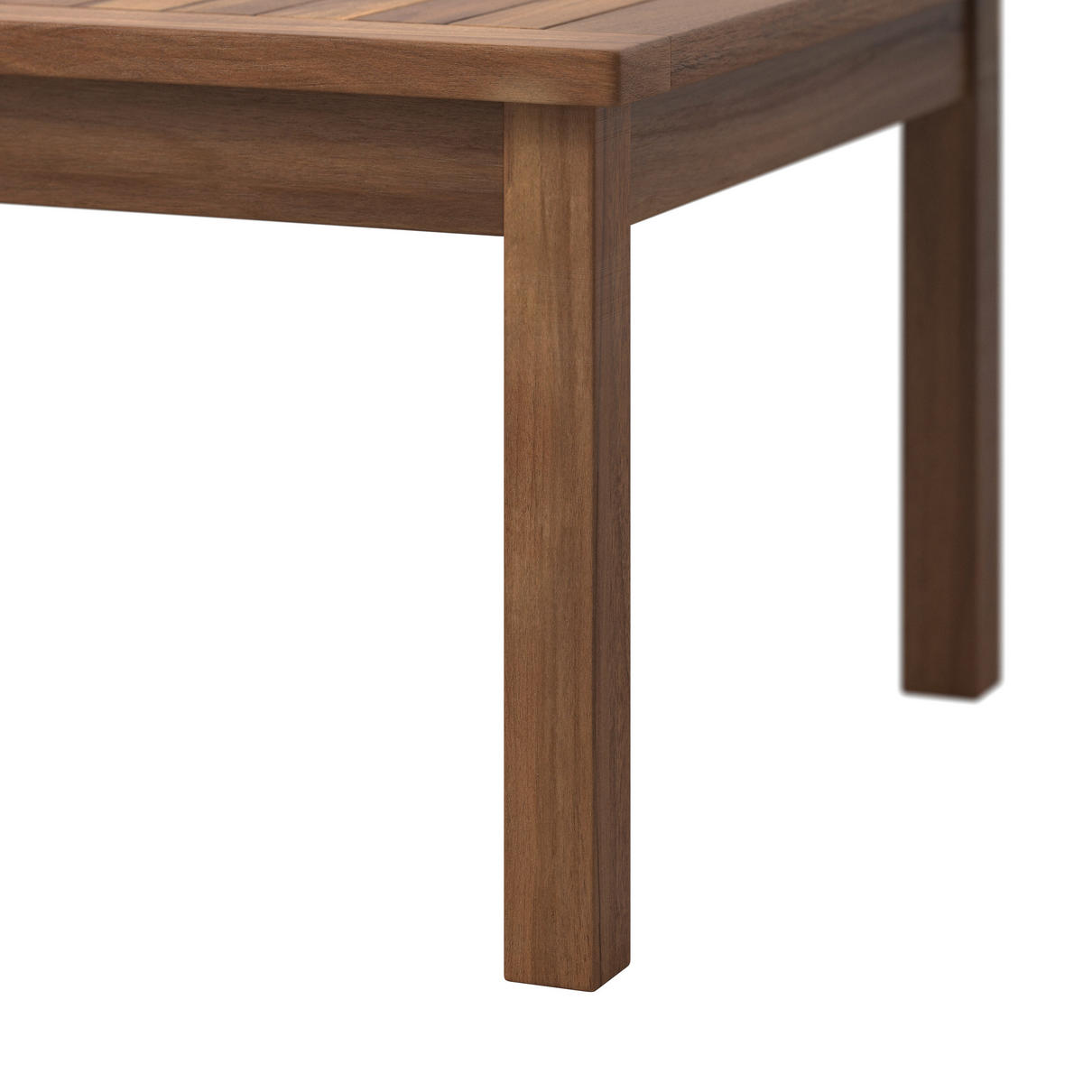 LOUNGEGARNITUR   80/50/33 cm Akazie vollmassiv  - Taupe/Naturfarben, MODERN, Holz/Wellpappe (80/50/33cm) - Ambia Garden