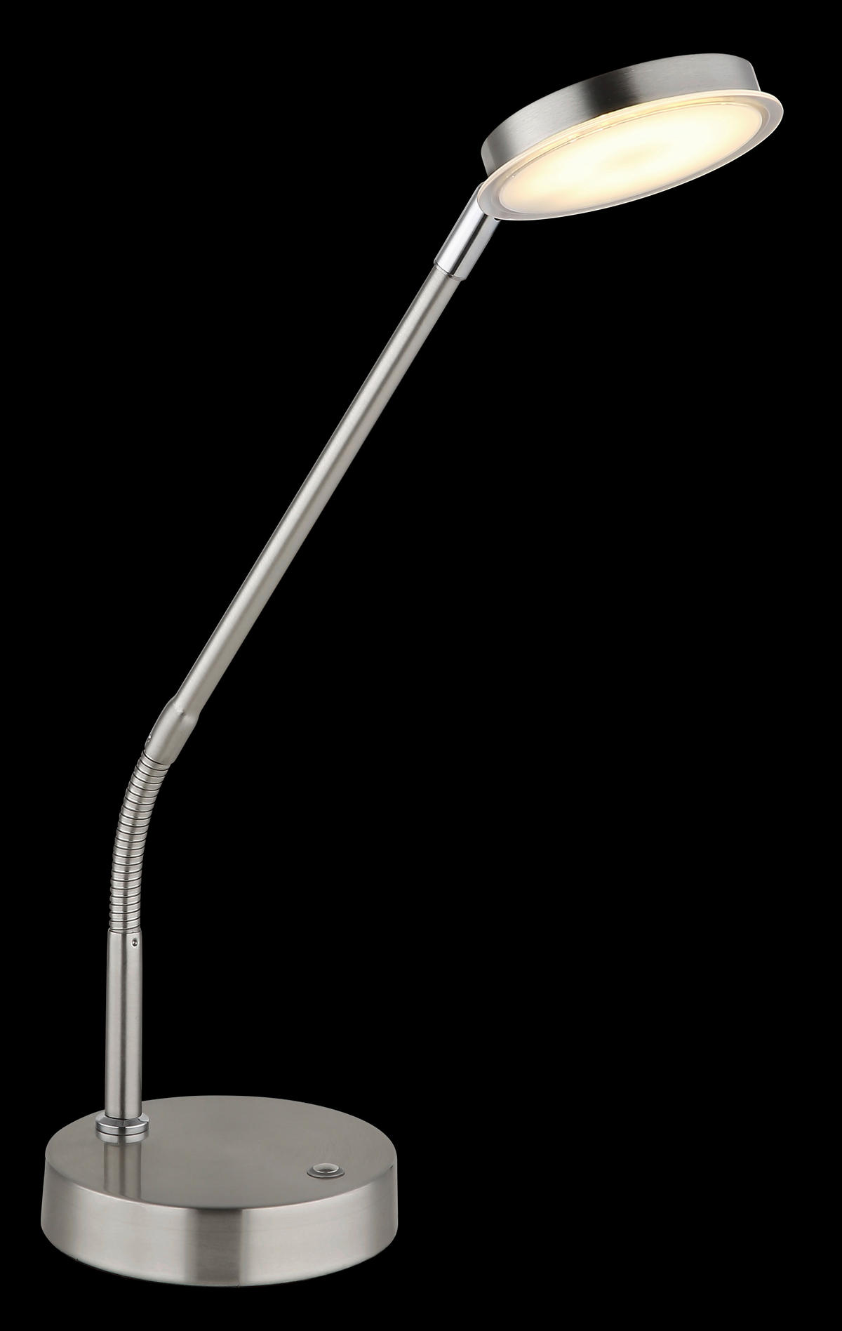 LED-TISCHLEUCHTE Silvio 43/13/53,5 cm  - Klar/Schwarz, Design, Kunststoff/Metall (43/13/53,5cm)