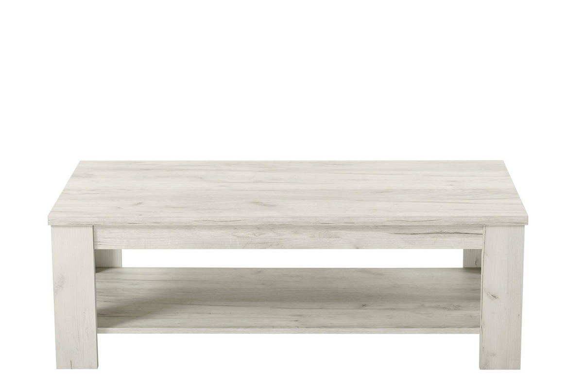 KONFERENČNÍ STOLEK, barvy stříbrného dubu, kompozitní dřevo, 120/41,5/60 cm - barvy stříbrného dubu, Basics, kompozitní dřevo (120/41,5/60cm) - Carryhome