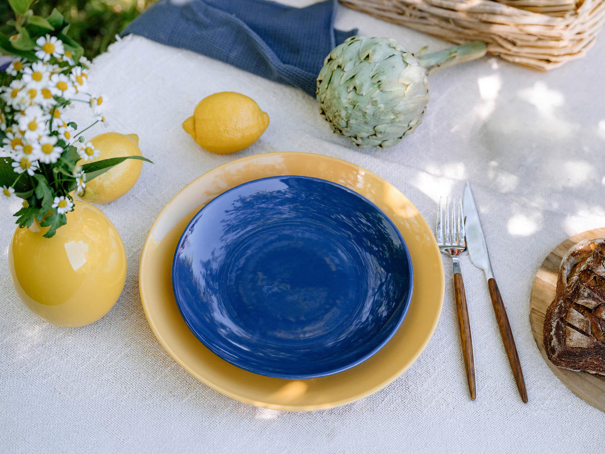 TAFELSERVICE Joy 12-teilig  - Multicolor, Basics, Keramik - Creatable