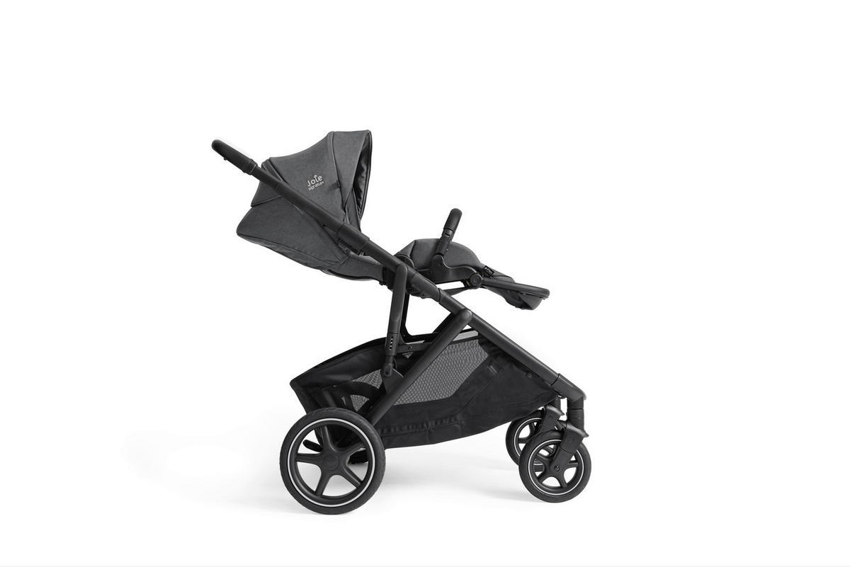 KINDERWAGENSET  Versiti 4in1  Ebony  - Blaugrau/Schwarz, Basics, Textil/Metall (64/109/114cm) - Joie