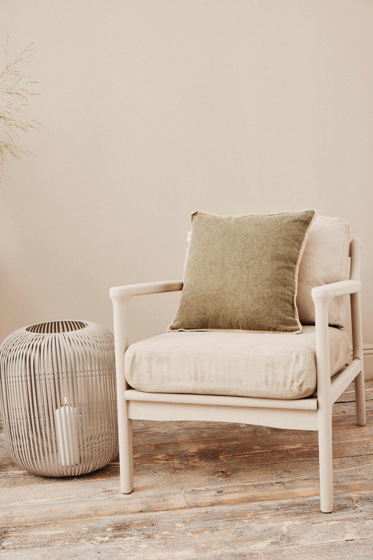 LATERNE  - Greige, Basics, Metall (40,5/46cm)