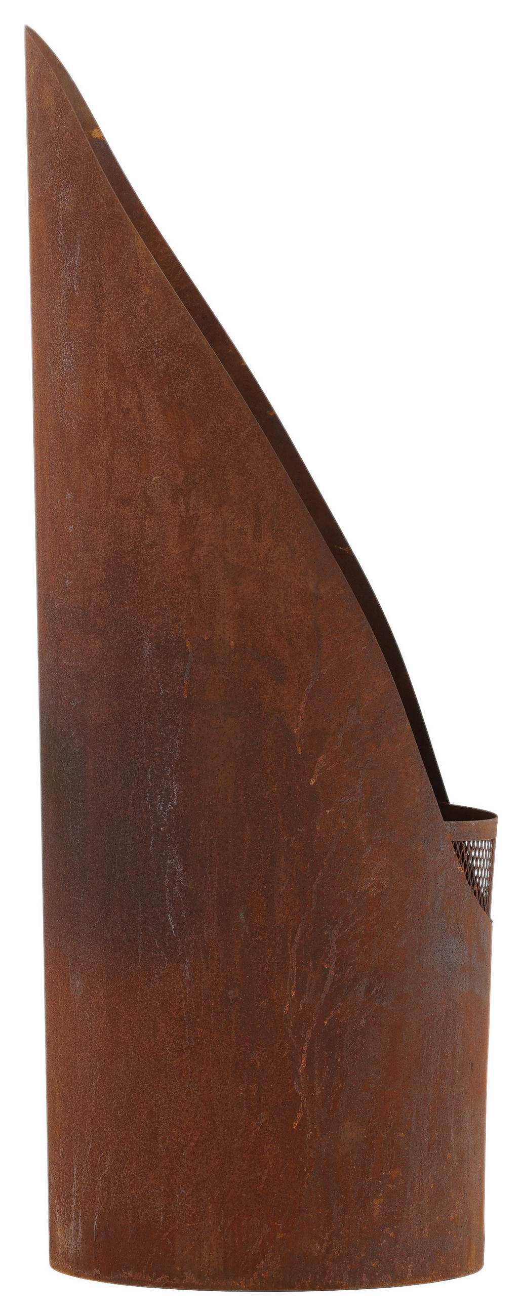 FEUERKORB  - Dunkelorange, KONVENTIONELL, Metall (37/100/37cm) - Gardenson
