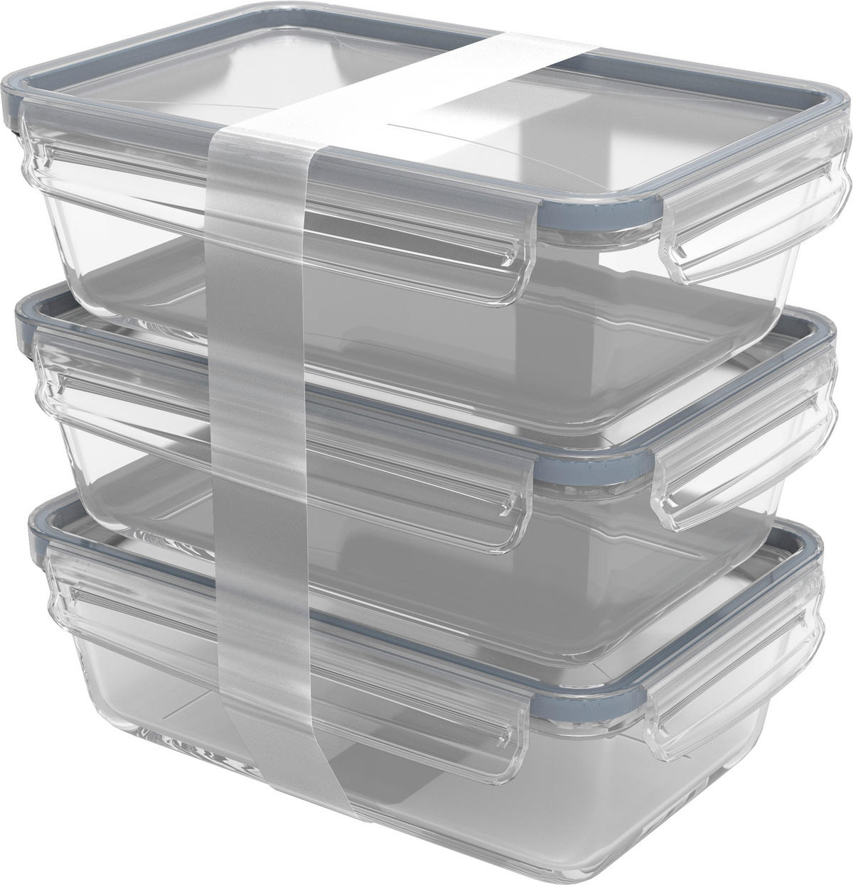 FRISCHHALTEDOSENSET  - Basics (24/16,5/22,8cm) - Rotho